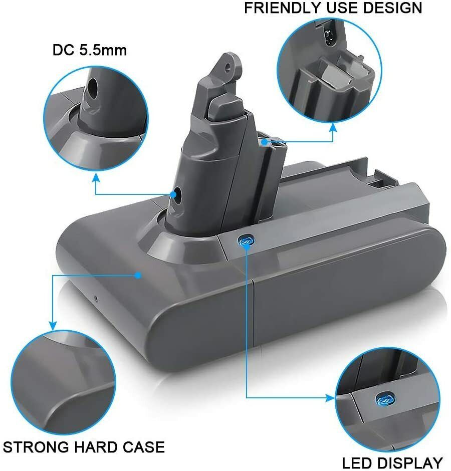 SV03 Battery for Dyson SV04 SV06 SV09 DC58 DC62 DC72 SV03 Battery for Dyson SV04 SV06 SV09 DC58 DC62 DC72
